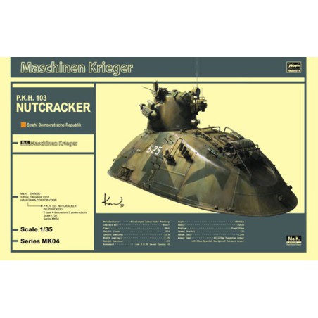 Plastic science fiction model P.K.H. 103 NUTCRACKER 1/35 | Scientific-MHD