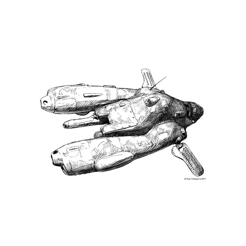 Modèle de science-fiction en plastique Pkf. 85bis GRIFFON 1/20