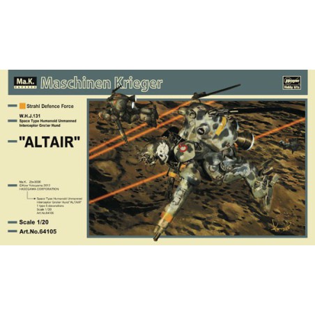 Modèle de science-fiction en plastique GROSSER HUND ALTAIR 1/20