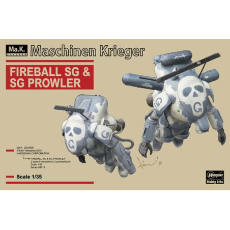 Fireball plastic fiction model SG & SG PLOWLER | Scientific-MHD