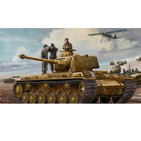 Plastic tank model German PZ.KPFM KV-2 754 (R) | Scientific-MHD