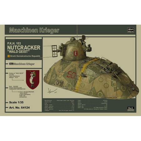 Plastic science fiction model P.K.H. 103 Nutcracker Wald Geist 1/35 | Scientific-MHD