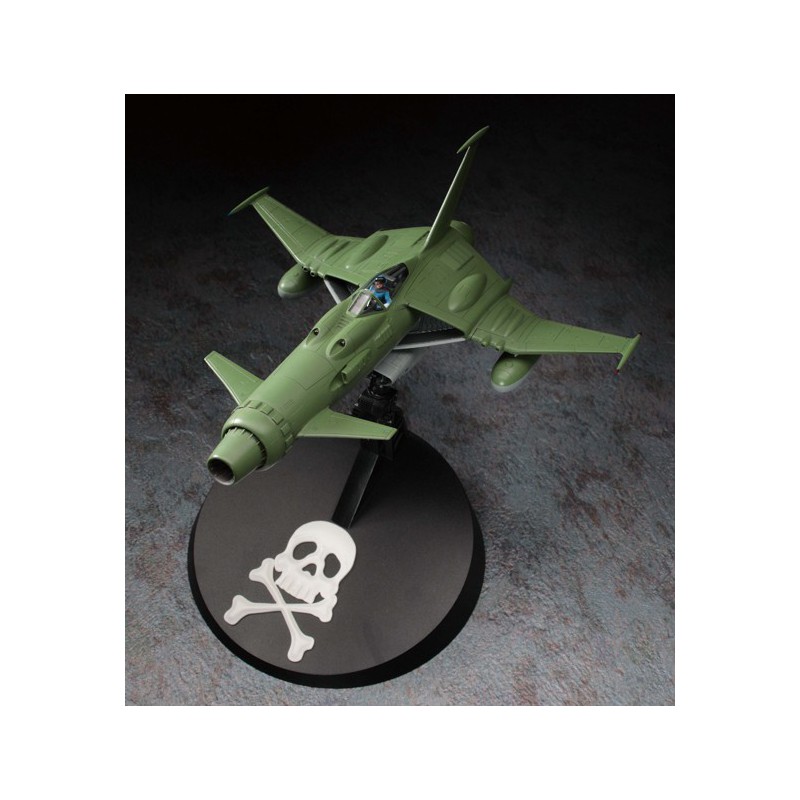 Modèle de science-fiction en plastique Captain Herlock Space Wolf Modèle de science-fiction en plastique Captain Herlock Space Wolf