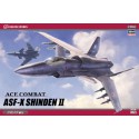 Modèle de science-fiction en plastique ACE COMBAT ASF-X SHINDEN 1/72