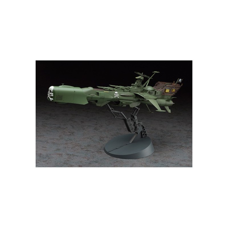Modèle de science-fiction en plastique Pirate Battleship 1/1500