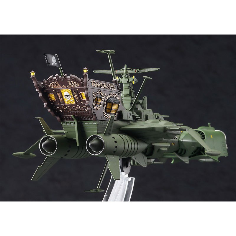 Modèle de science-fiction en plastique Arcadia Space Pirate Battleship 1/2500 Modèle de science-fiction en plastique Arcadia Space Pirate Battleship 1/2500