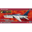 Maquette d'avion en plastique F-8E Crusader Shin Kazawa 1/72