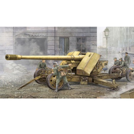 Deutsches Kunststofftankmodell 128 mm Pak44 | Scientific-MHD