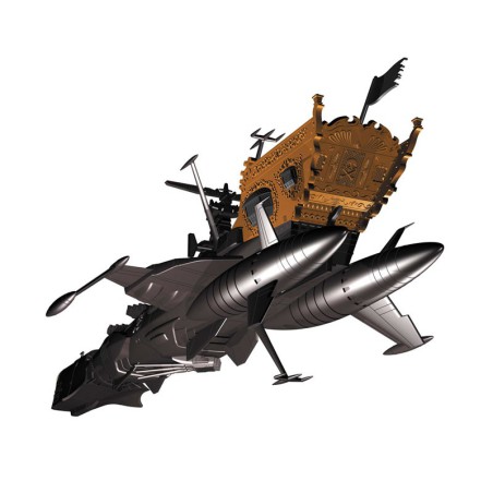 Modèle de science-fiction en plastique Arcadia 3rd Space Pirate Battleship 1/2500