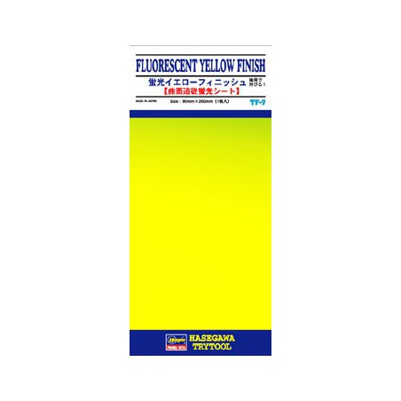 Materials for model Fluo yellow finish plate | Scientific-MHD