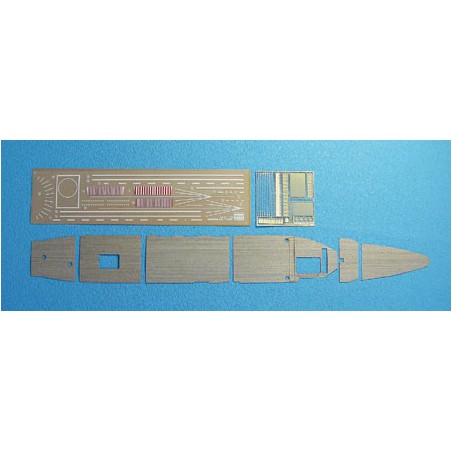 Maquette de Bateau en plastique QG24 SET DETAILS AKAGI 1/700