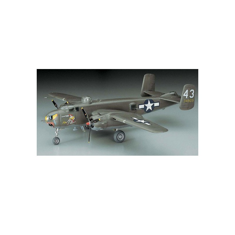 Maquette d'avion en plastique B-25H Mitchell 1/72