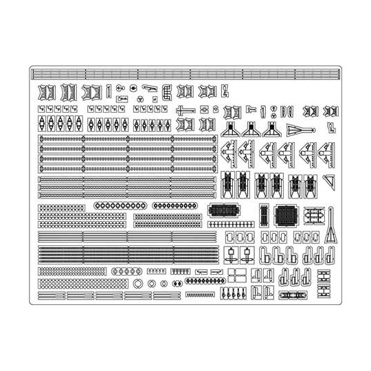 Maquette de Bateau en plastique JAPANESE NAVY SHIP GENERAL ETC