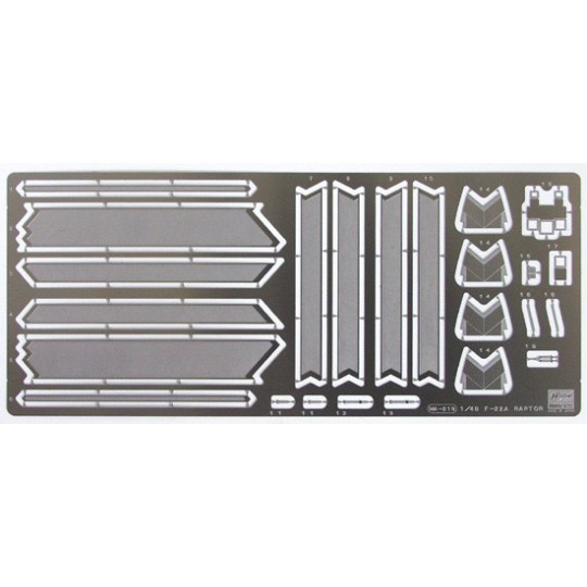 Maquette d'avion en plastique PHOTODECOUPE F-22 RAPTOR 1/48 Maquette d'avion en plastique PHOTODECOUPE F-22 RAPTOR 1/48