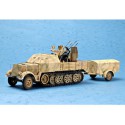 Plastic tank model German 2cm Flakvierling 38 | Scientific-MHD