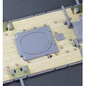 Maquette de Bateau en plastique Pont Immitation Bois pour Z28