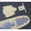 Maquette de Bateau en plastique Pont Immitation Bois pour Z28