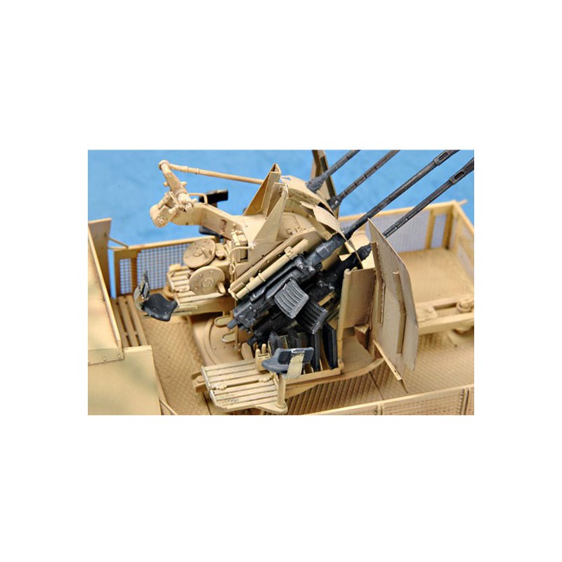 Maquette de Char en plastique GERMAN 2CM FLAKVIERLING 38 Maquette de Char en plastique GERMAN 2CM FLAKVIERLING 38