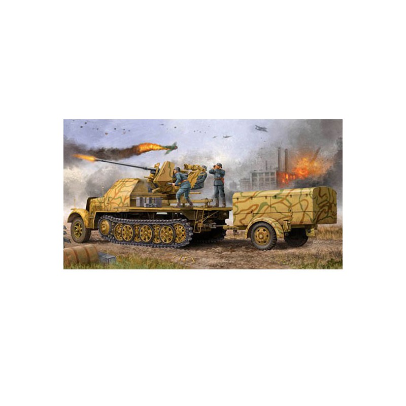 Maquette de Char en plastique GERMAN 3.7CM FLAK 37 Maquette de Char en plastique GERMAN 3.7CM FLAK 37