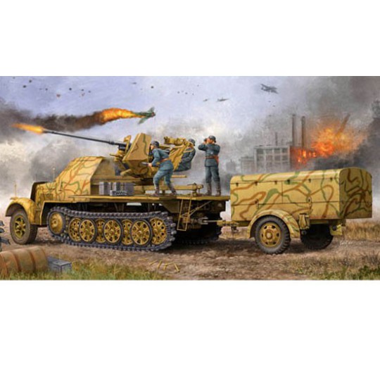 Maquette de Char en plastique GERMAN 3.7CM FLAK 37 Maquette de Char en plastique GERMAN 3.7CM FLAK 37