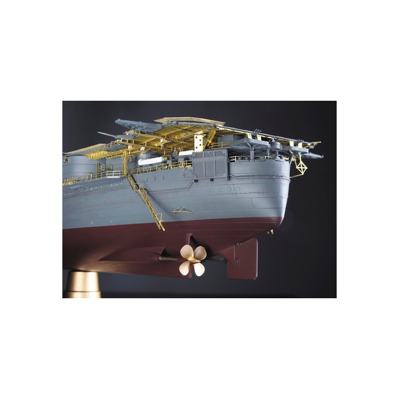 Maquette de Bateau en plastique Pont Imt. Bois JUNYO 1/350