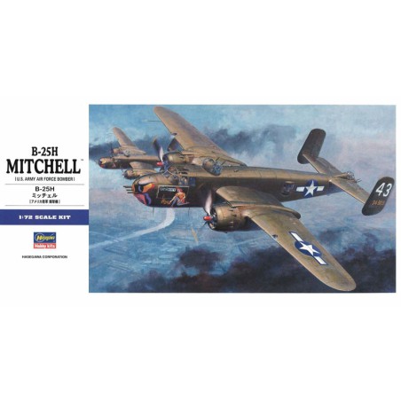 Maquette d'avion en plastique B-25H Mitchell 1/72