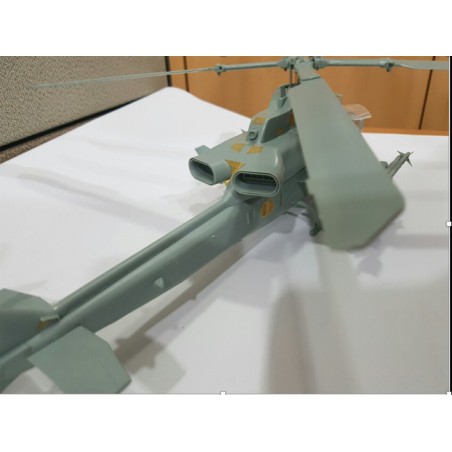 Maquette d'hélicoptère en plastique USMC AH-1Z Shark Mouth 1/35