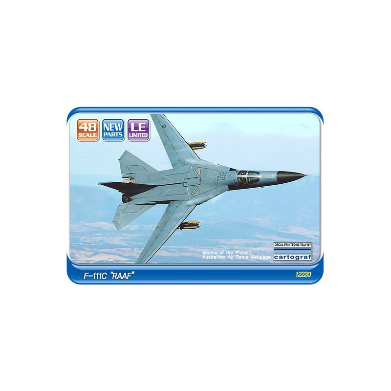Maquette d'avion en plastique F-111C Australian AF 1/48