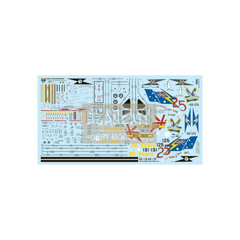 Maquette d'avion en plastique F-111C Australian AF 1/48