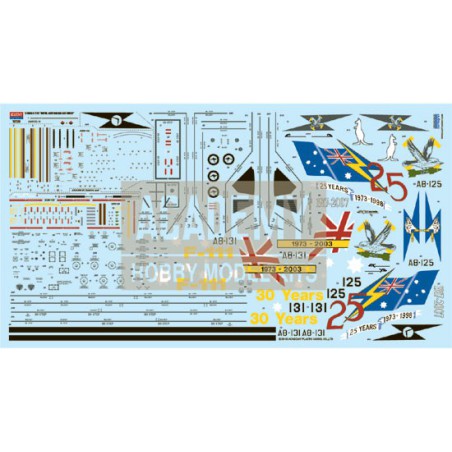 F-111C plastic plane model Australian AF 1/48 | Scientific-MHD