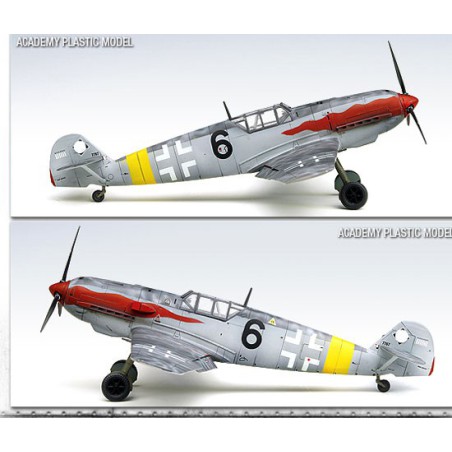 Maquette d'avion en plastique Messerschmitt BF109T-2 1/48