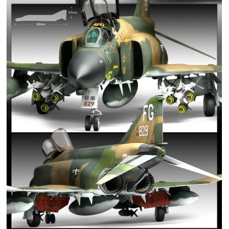 USAF F-4C Vietnam 1/48 Kunststoffebene Modell | Scientific-MHD