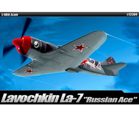 Lavochkin Plastikflugzeug Modell LA-7 Russische Asse 1/72 | Scientific-MHD