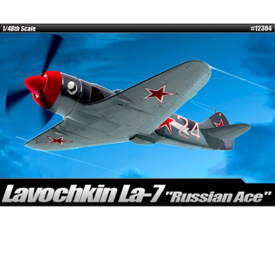 Maquette d'avion en plastique Lavochkin La-7 Russian Aces 1/72 Maquette d'avion en plastique Lavochkin La-7 Russian Aces 1/72