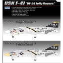 Maquette d'avion en plastique F-4J VF-84 Jolly Rogers 1/48