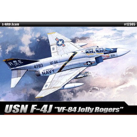 Kunststoffebene Modell F-4J VF-84 Jolly Rogers 1/48 | Scientific-MHD