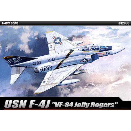 Plastic plane model F-4J VF-84 Jolly Rogers 1/48 | Scientific-MHD