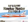 Maquette d'avion en plastique RAF & Export H. Hunter 1/48