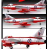 Maquette d'avion en plastique RAF & Export H. Hunter 1/48