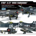 Maquette d'avion en plastique F8F-1 USS TARAWA 1/48