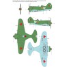 Maquette d'avion en plastique POLIKARPOV I-16 T.24 1/48