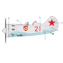 Polikarpov Kunststoff Modell I-16 T.24 1/48 | Scientific-MHD