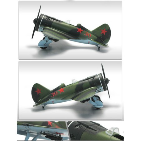 Maquette d'avion en plastique POLIKARPOV I-16 T.24 1/48