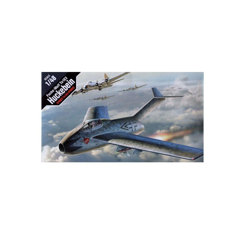 Maquette d'avion en plastique FW TA-183 Huckebein 1/48