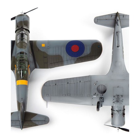 Plastic plane model V-156-B1 French Marine 1/48 | Scientific-MHD