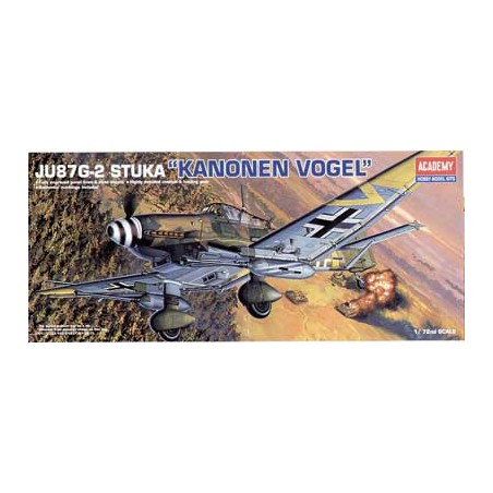 Plastic plane model Ju-87g-2 Stuka1/72 | Scientific-MHD