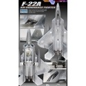 Maquette d'avion en plastique F-22A Air DominanceFighter1/72