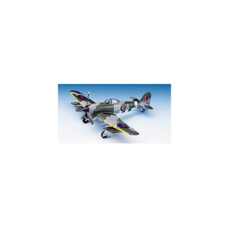 Maquette d'avion en plastique Hawker Typhoon IB 1/72