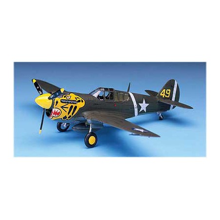 P-40 E Warhawk 1/72 Kunststoffebene Modell | Scientific-MHD