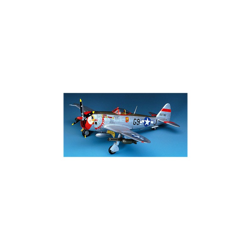 Maquette d'avion en plastique P-47D Bubble Top 1/72